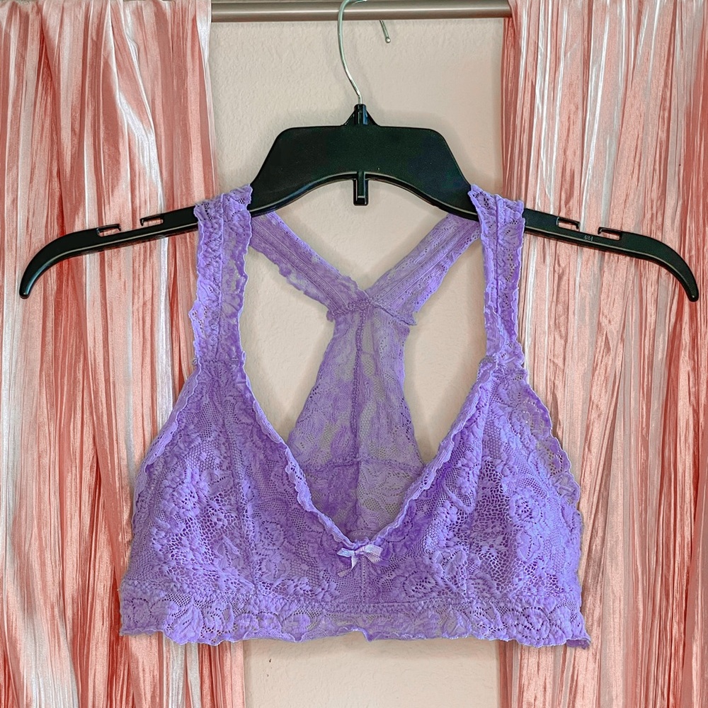 Lavender Lace Bralette